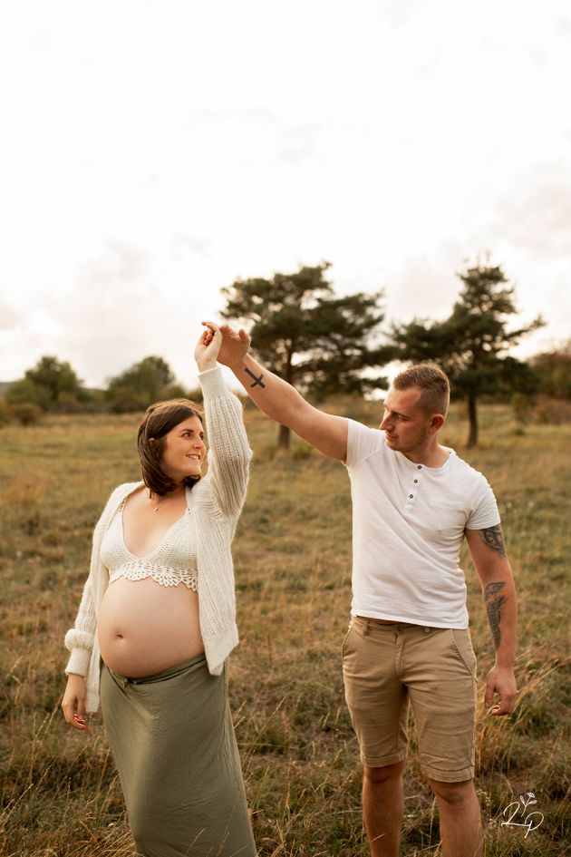 photo Lauriane Pujo -  Couple grossesse 3è trimestre