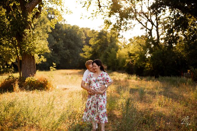 photo Lauriane Pujo -  Couple grossesse 3è trimestre 