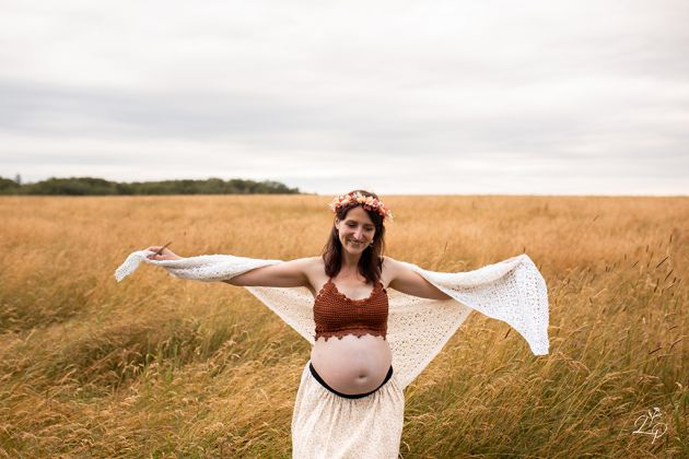 photo Lauriane Pujo -  Couple grossesse 3è trimestre 