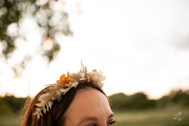 Couronne de fleurs, rituel femmes enceintes