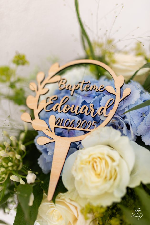 Baptême, déco de baptême, Colmar