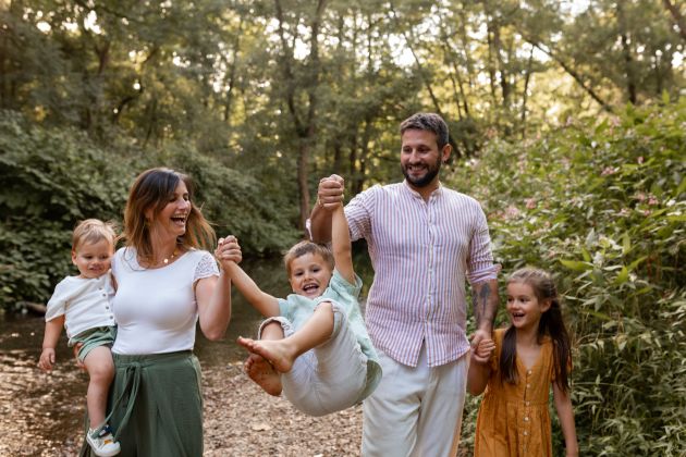 Séance photo famille