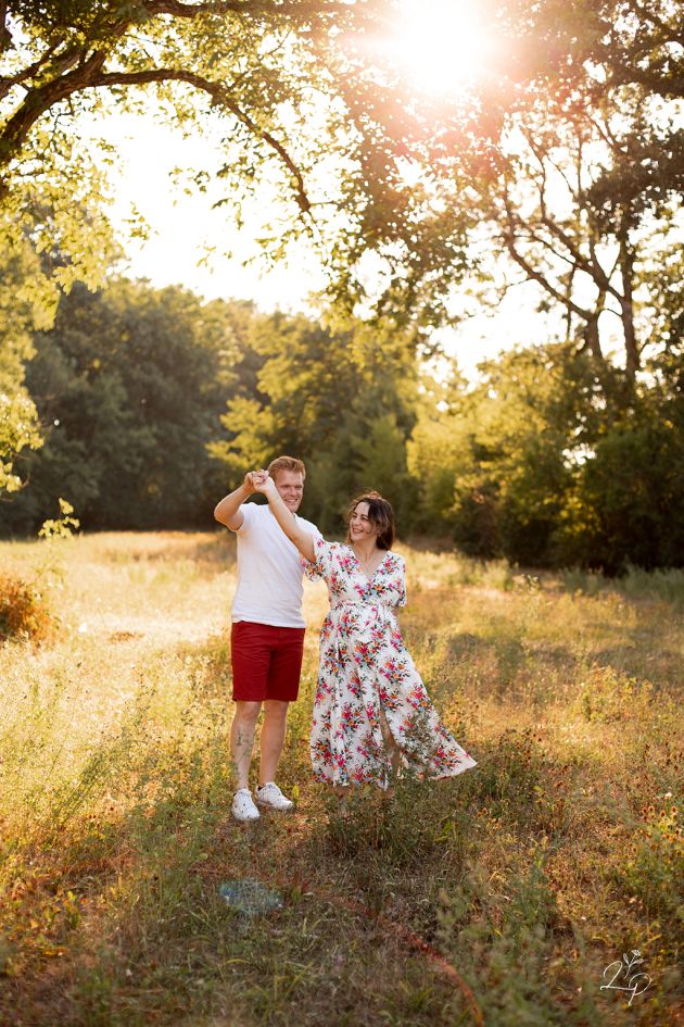 photo Lauriane Pujo -  Couple grossesse 3è trimestre