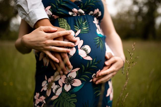 photo Lauriane Pujo -  Couple grossesse 3è trimestre 