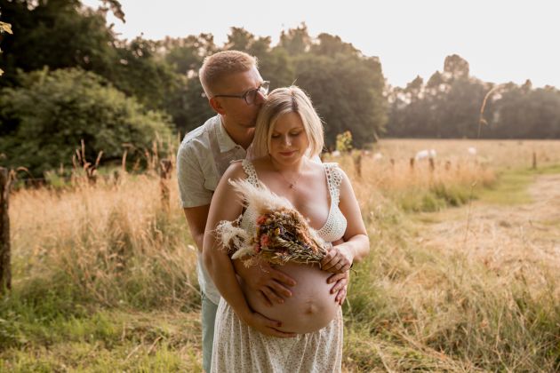 photo Lauriane Pujo -  Couple grossesse 3è trimestre