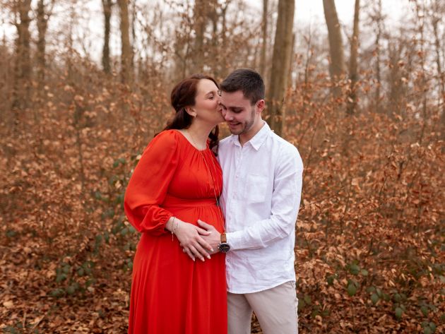 photo Lauriane Pujo -  Couple grossesse 3è trimestre - Thann
