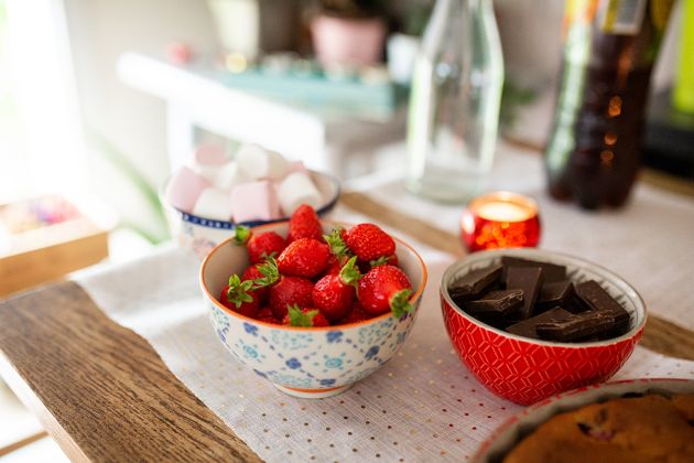 Reportage blessingway, moment convivial, goûter