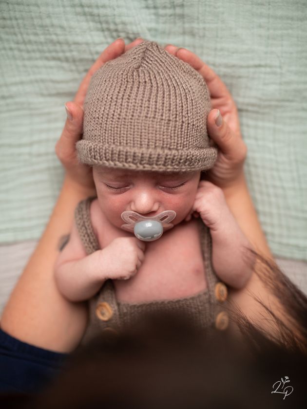 Portrait bébé, photo naissance originale, Vosges
