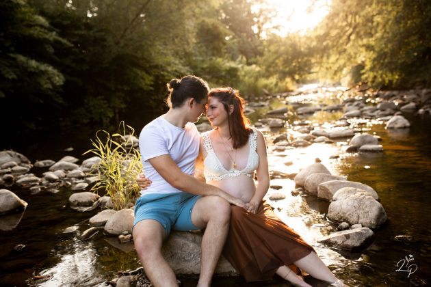 photo Lauriane Pujo -  Couple grossesse 3è trimestre