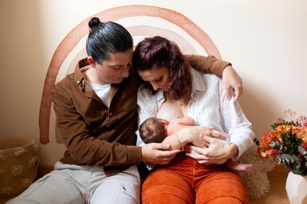 Portrait de famille à domicile, forfait photo naissance, Masevaux, Haut-Rhin