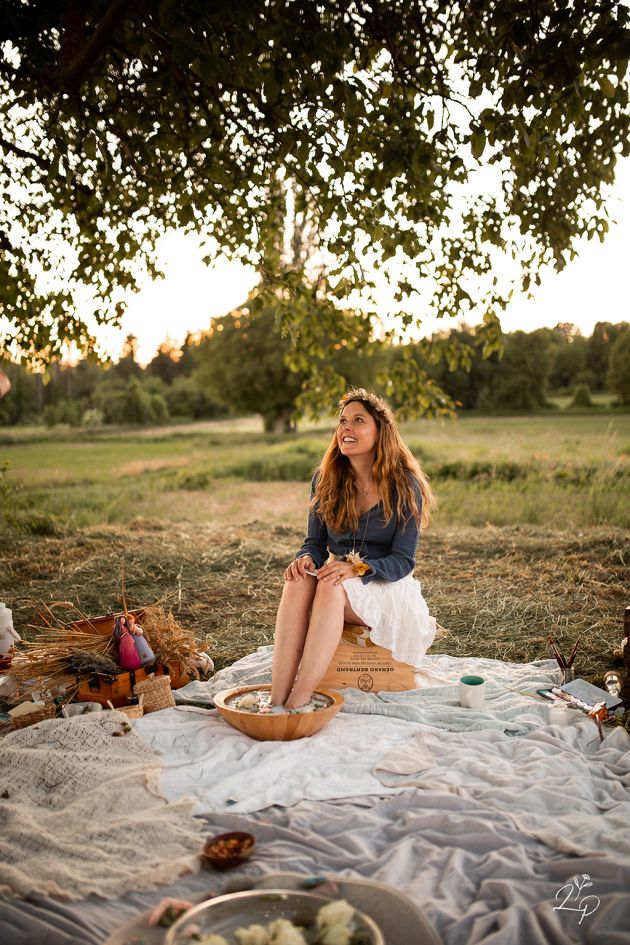 Portrait maternité, femme enceinte